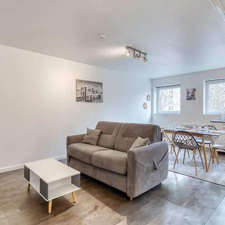 L'amiral - 6 Pers-parking Gratuit- Fibre-spacieux Apartment Rouen