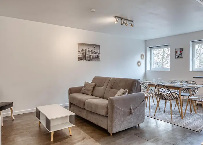 Appartement L'amiral - 6 Pers-parking Gratuit- Fibre-spacieux *