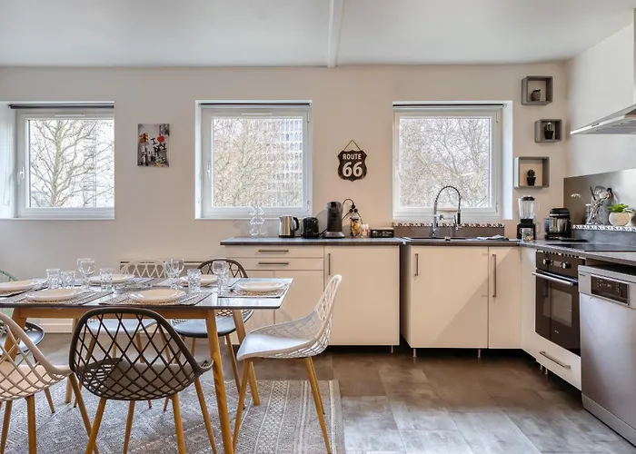 Appartement L'amiral - 6 Pers-parking Gratuit- Fibre-spacieux